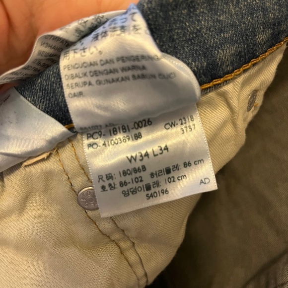 Men's Levi's 541 Jeans, 34X34 - Picture 5 of 5